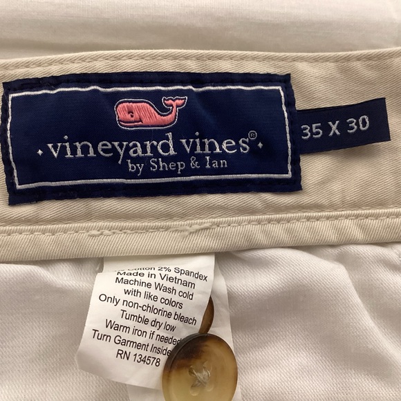 Vineyard Vines By Shep & Ian Khaki Breaker Pants Men’s size 35 - Picture 5 of 12